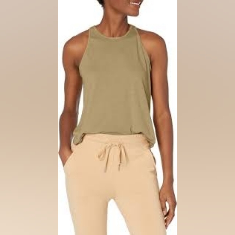 New Enza Costa Sheath Tank Top In Olive M Revolve 2026